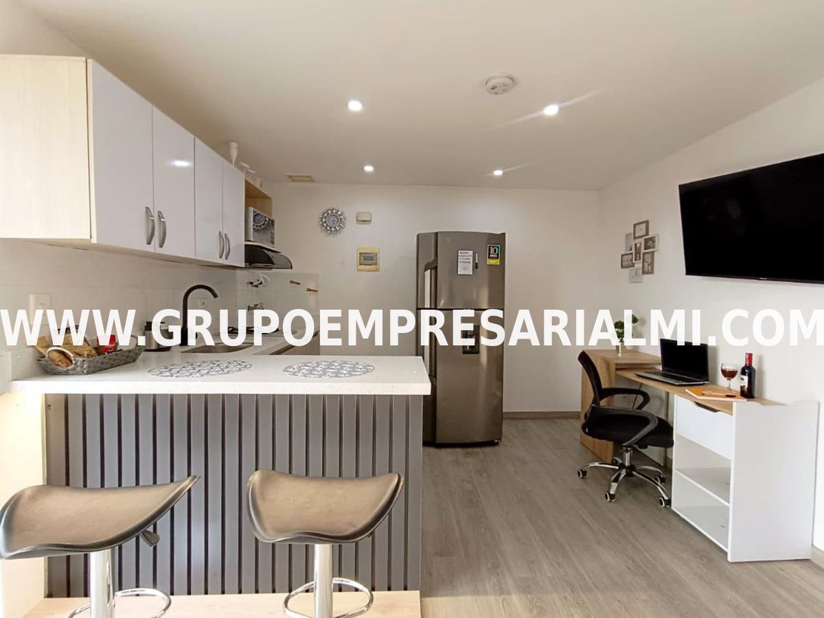 APARTAESTUDIO AMOBLADO EN ARRIENDO - SECTOR LA FRONTERA COD: 33968