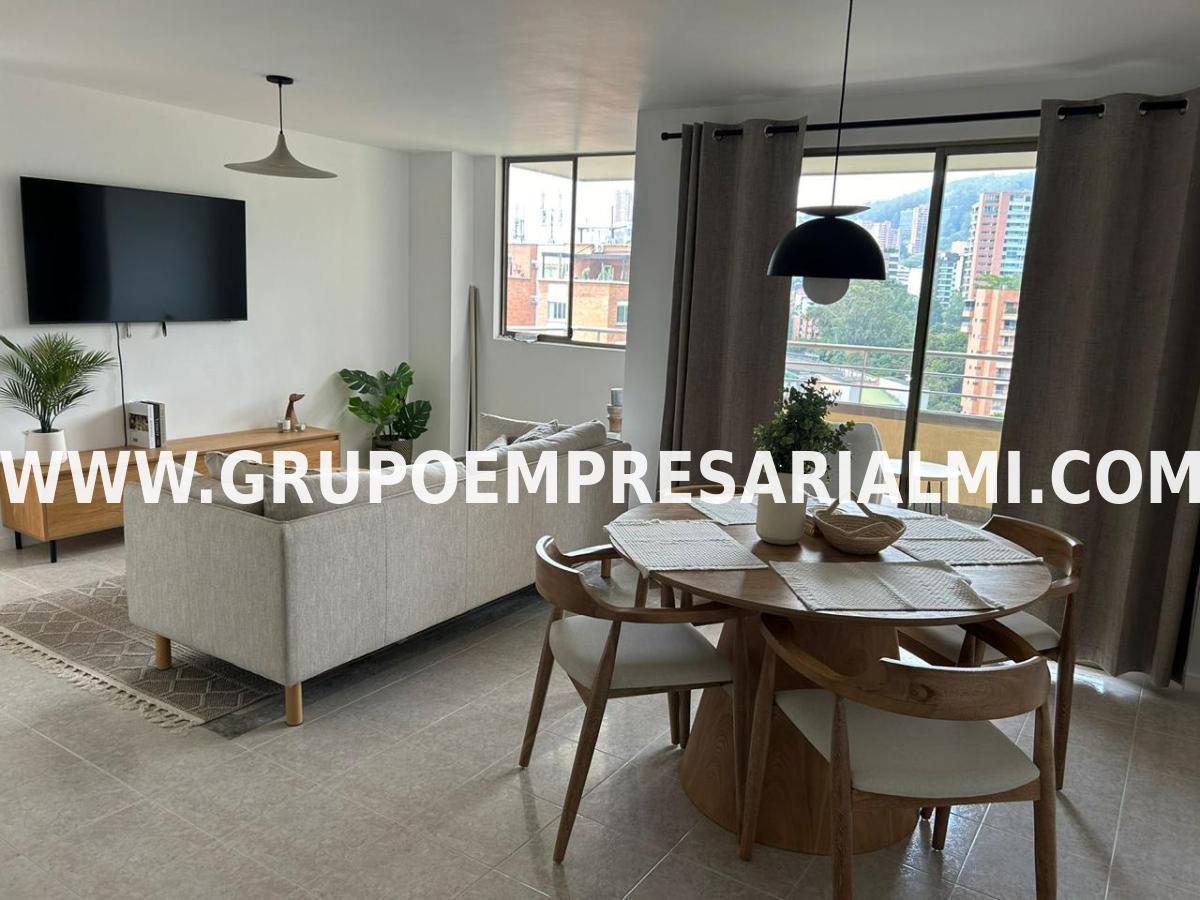 LUJOSO APARTAMENTO AMOBLADO EN ARRIENDO SECTOR POBLADO COD: 33981