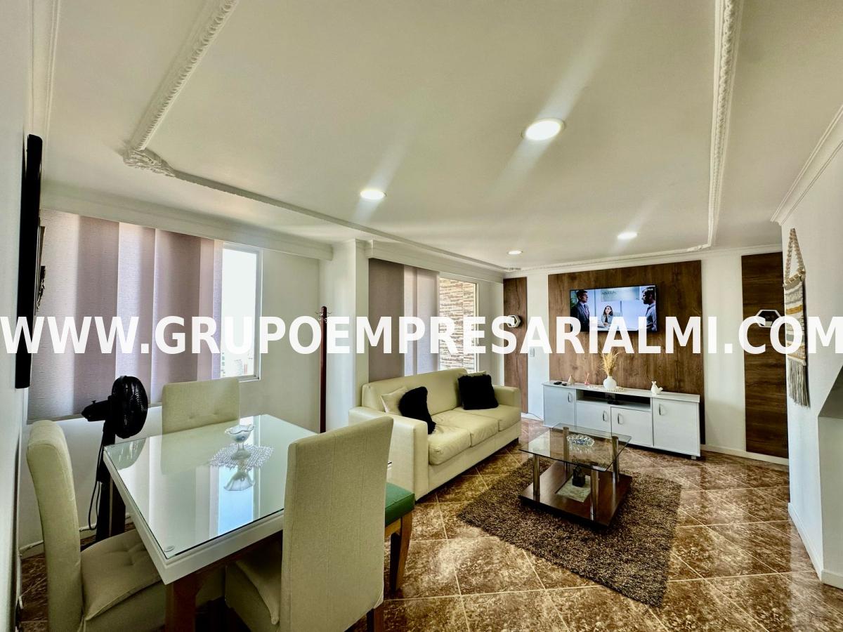 ESPECTACULAR APARTAESTUDIO AMOBLADO EN ARRIENDO - SECTOR EL POBLADO  COD: 34211